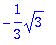 -1/3*sqrt(3)